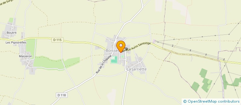 localisation de l'entreprise PPBT 17  SAINT-MARD