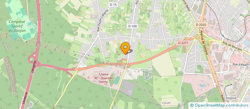 localisation de l'entreprise PPC à OLIVET