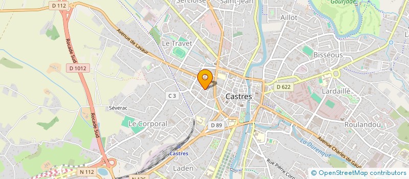 localisation de l'entreprise PPC  CASTRES