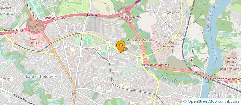 localisation de l'entreprise PPC BATIMENT à NANTES
