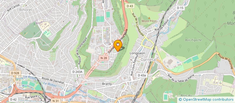 localisation de l'entreprise PPC LOCATION à ROUEN