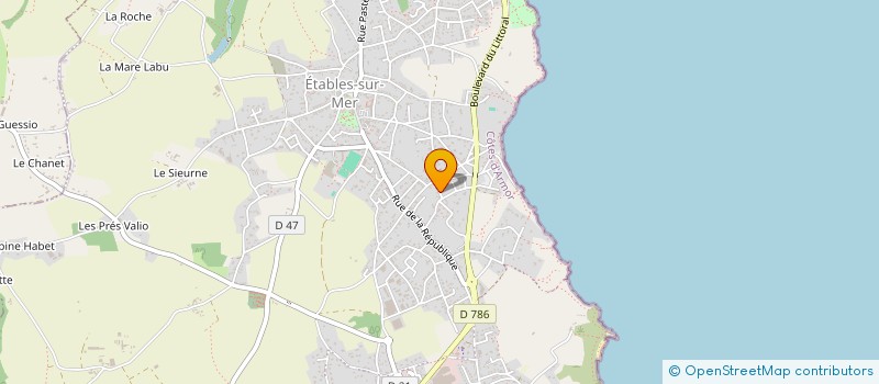 localisation de l'entreprise PPCC à SAINT-BRIEUC