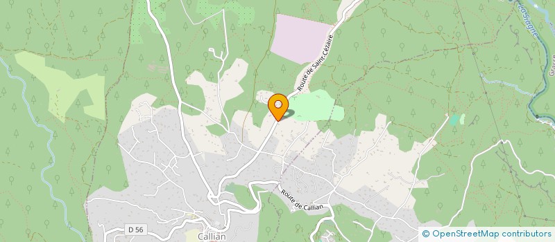 localisation de l'entreprise PPCI  CALLIAN