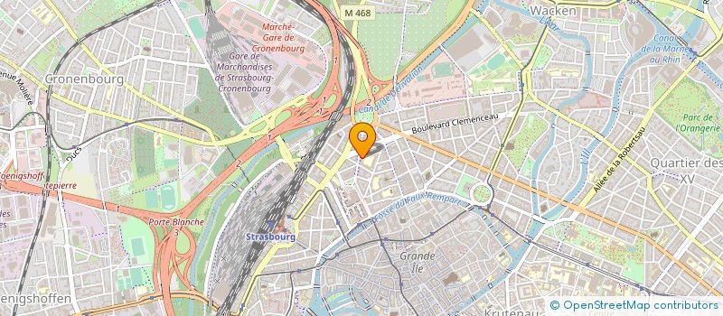 localisation de l'entreprise PPCM RECRUUT' à STRASBOURG