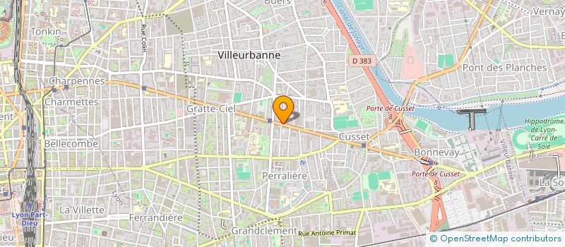 localisation de l'entreprise PPCMART à VILLEURBANNE