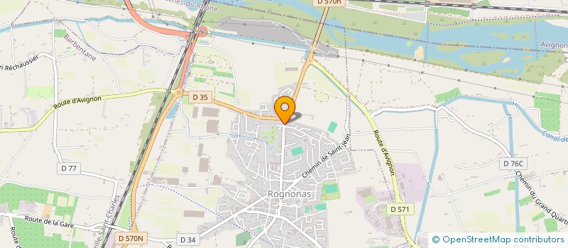 localisation de l'entreprise PPCR GESTION  ROGNONAS