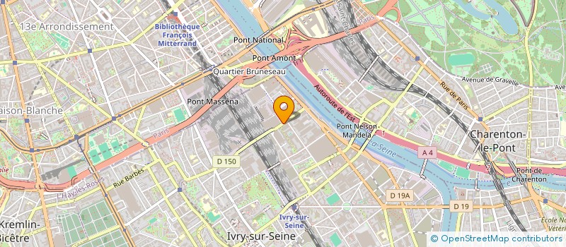 localisation de l'entreprise PPD FRANCE à IVRY-SUR-SEINE