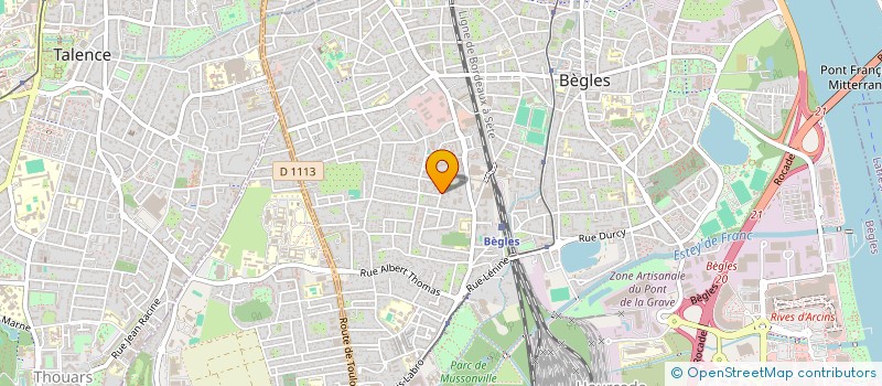 localisation de l'entreprise PPDB à BEGLES