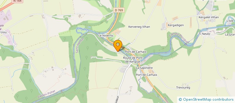 localisation de l'entreprise PPDC  SAINT-HERNIN