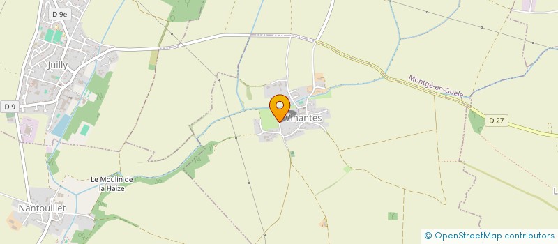 localisation de l'entreprise PPDF  VINANTES