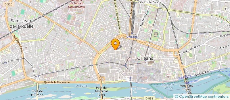 localisation de l'entreprise PPDS INGENIERIE à ORLEANS