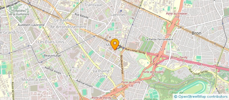 localisation de l'entreprise PPDY  LYON