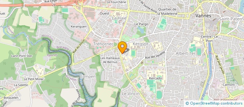 localisation de l'entreprise PPE GRAND OUEST à VANNES