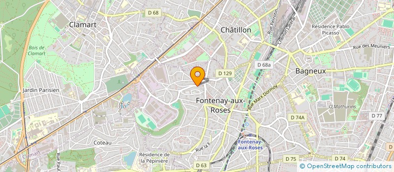 localisation de l'entreprise PPF à FONTENAY-AUX-ROSES
