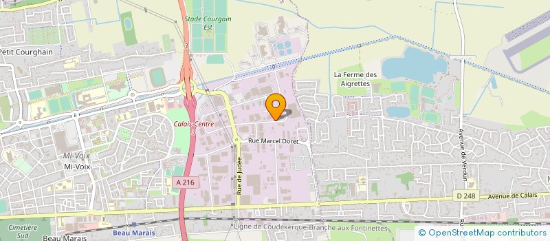 localisation de l'entreprise PPF RENOVATION CONSTRUCTION  CALAIS