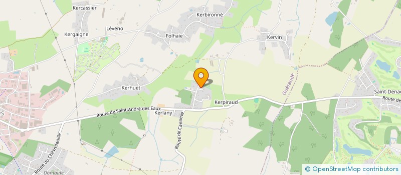 localisation de l'entreprise PPG à GUERANDE