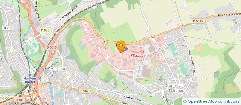 localisation de l'entreprise PPG COATINGS BUSINESS SUPPORT SARL à GONFREVILLE-L'ORCHER