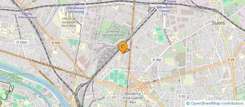 localisation de l'entreprise PPHR  PANTIN