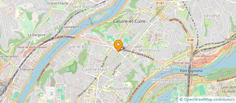 localisation de l'entreprise PPI CONCEPT à CALUIRE-ET-CUIRE