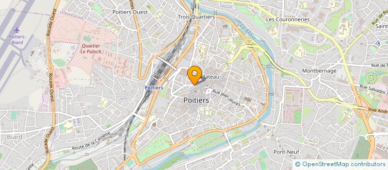 localisation de l'entreprise PPI FINANCEMENT à POITIERS