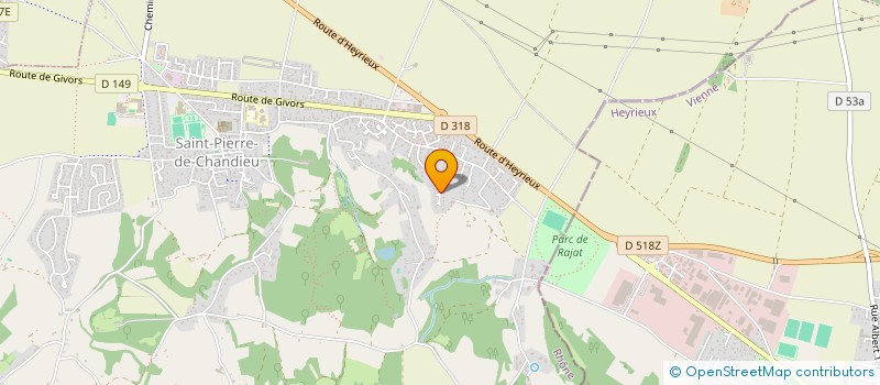 localisation de l'entreprise PPI SOLUTIONS  SAINT-PIERRE-DE-CHANDIEU