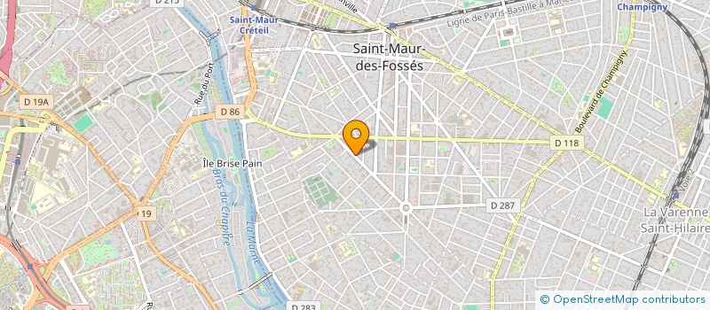 localisation de l'entreprise PPITE  SAINT-MAUR-DES-FOSSES