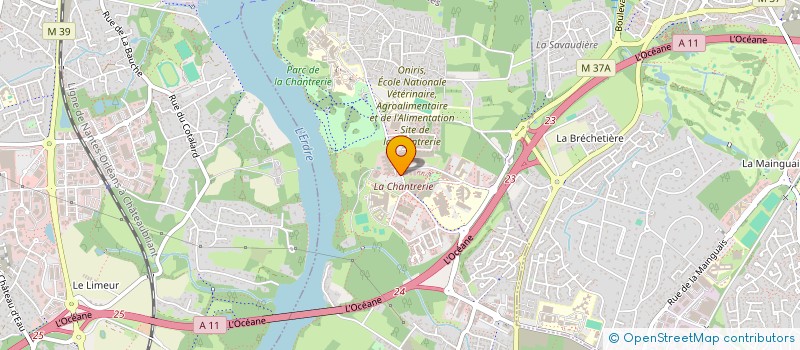 localisation de l'entreprise PPIZZA UNO à NANTES