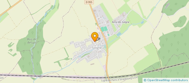 localisation de l'entreprise PPJ DISTRIBUTION  SOLGNE