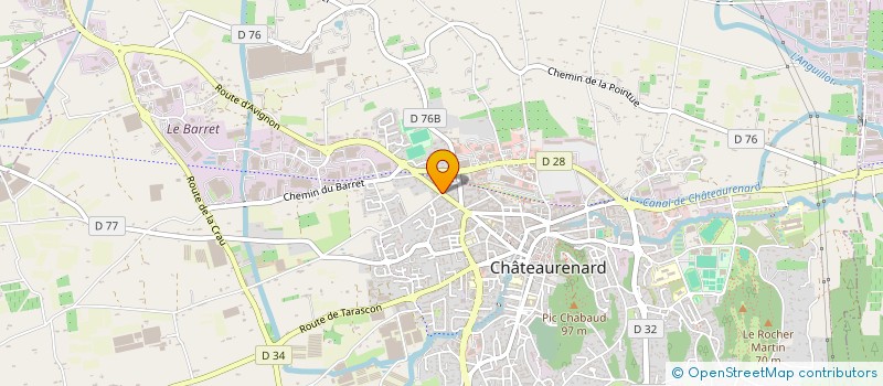 localisation de l'entreprise PPJL à CHATEAURENARD