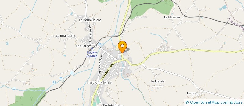 localisation de l'entreprise PPK PACKAGING RENIC à LUCAY-LE-MALE