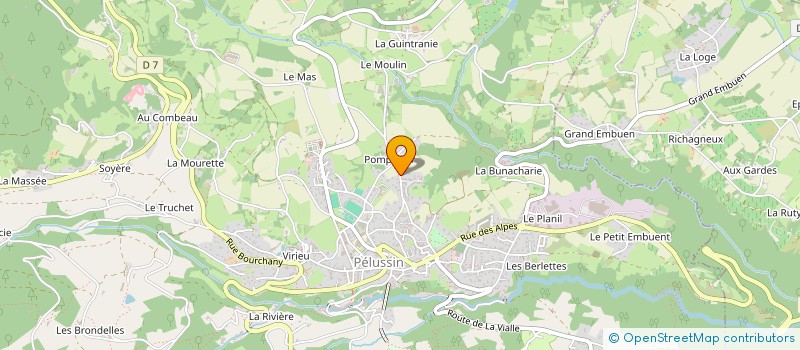 localisation de l'entreprise PPKR  PELUSSIN