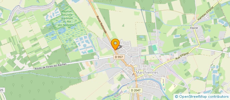 localisation de l'entreprise PPL  MARCHIENNES