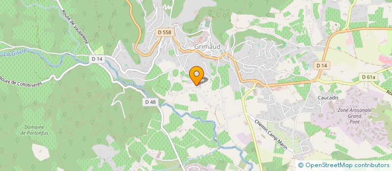 localisation de l'entreprise PPL CONSULTING à GRIMAUD