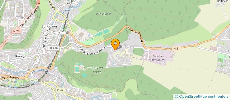 localisation de l'entreprise PPL FITNESS  DARNETAL