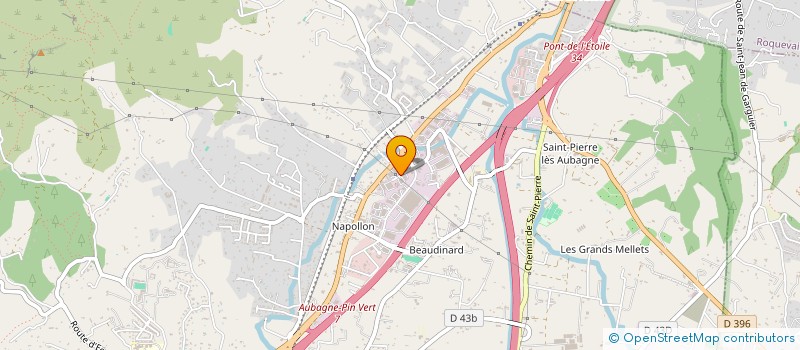 localisation de l'entreprise PPLC à AUBAGNE