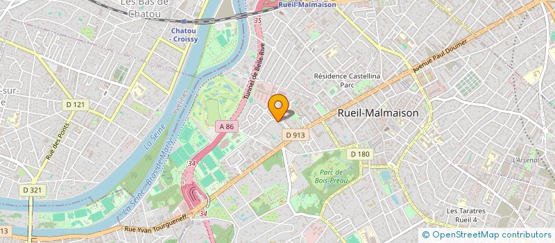 localisation de l'entreprise PPLC AVOCATS à RUEIL-MALMAISON