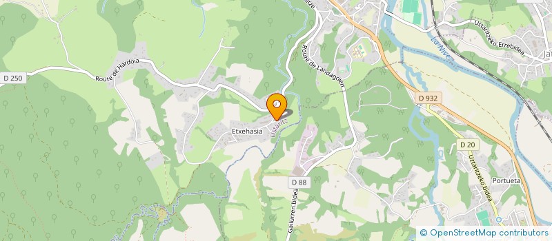 localisation de l'entreprise PPLP  USTARITZ