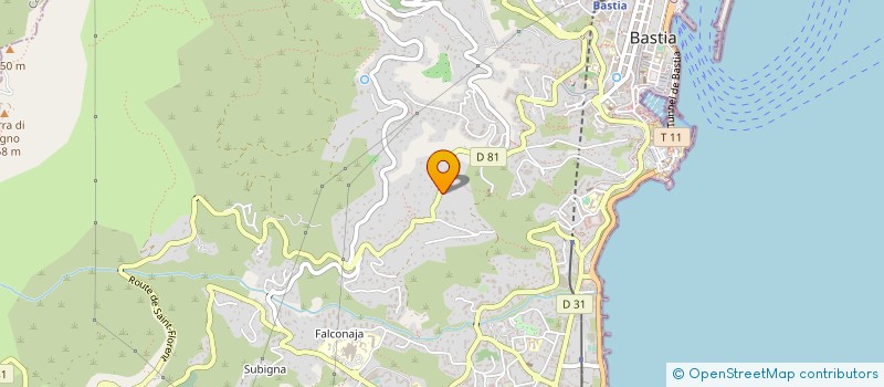 localisation de l'entreprise PPM à BASTIA