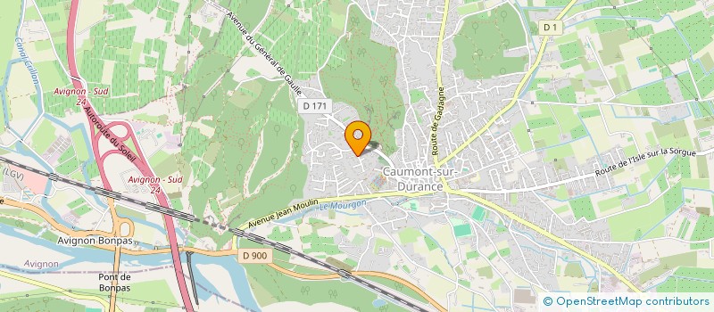 localisation de l'entreprise PPM  CAUMONT-SUR-DURANCE