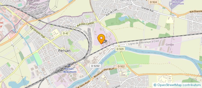 localisation de l'entreprise PPM CHIMIE  PERSAN