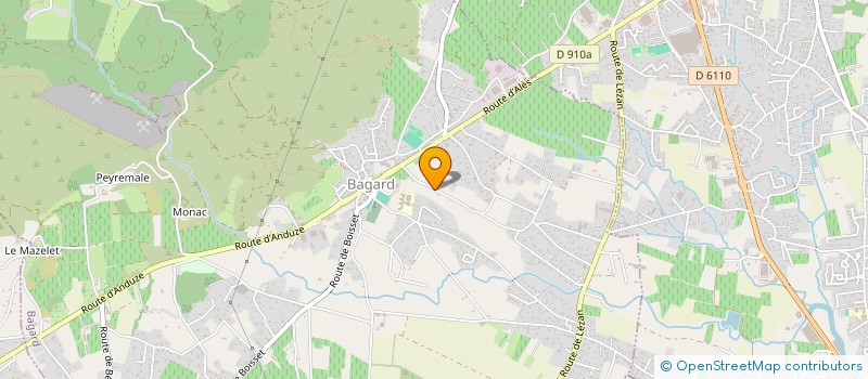 localisation de l'entreprise PPM INVESTISSEMENT  BAGARD