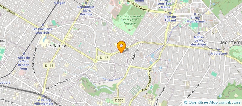 localisation de l'entreprise PPM.PRO-POSE MENUISERIES à CLICHY-SOUS-BOIS