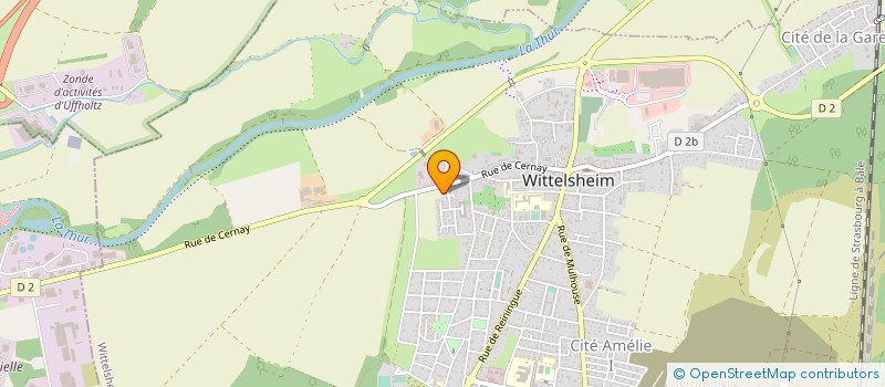 localisation de l'entreprise PPM SERVICES SARL  WITTELSHEIM