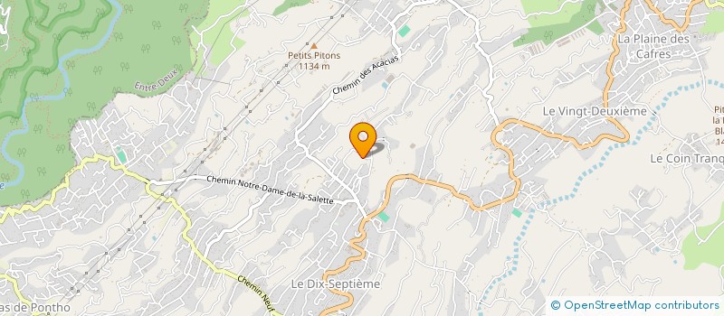 localisation de l'entreprise PPMB  LE TAMPON