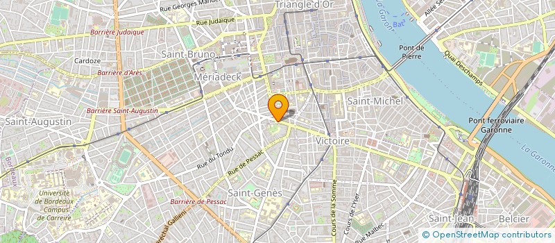 localisation de l'entreprise PPMG  BORDEAUX