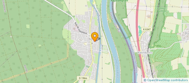 localisation de l'entreprise PPMH  KEMBS