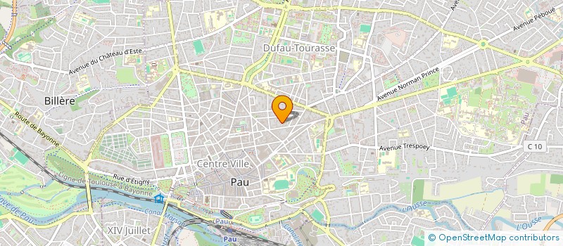 localisation de l'entreprise PPN à PAU