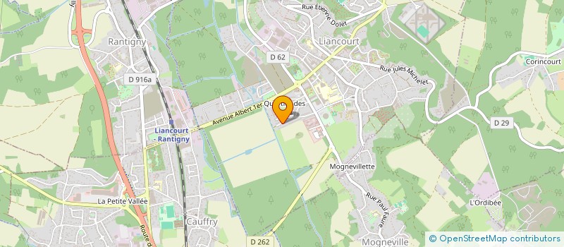 localisation de l'entreprise PPNR FUSION FINDS  LIANCOURT