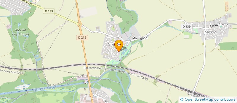 localisation de l'entreprise PPNS  GRESSY