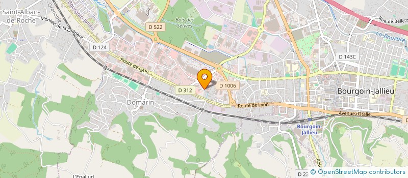 localisation de l'entreprise PPNT à BOURGOIN-JALLIEU